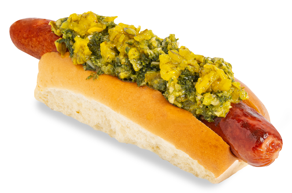 Hot dog Boston (Fenway Frank)