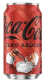 Coca Cola Zero 355ml Lata
