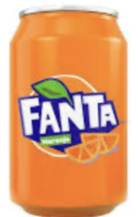 Fanta Naranja 355ml Lata